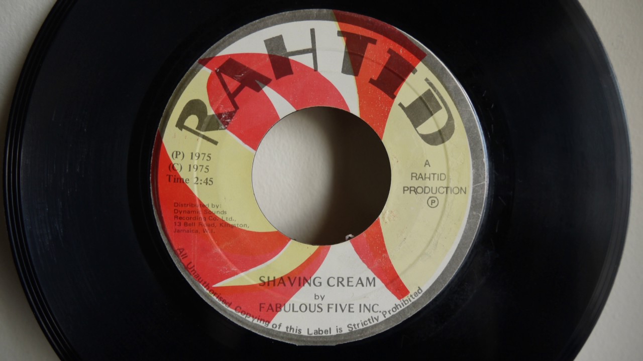 FABULOUS FIVE...Shaving Cream  (1975)