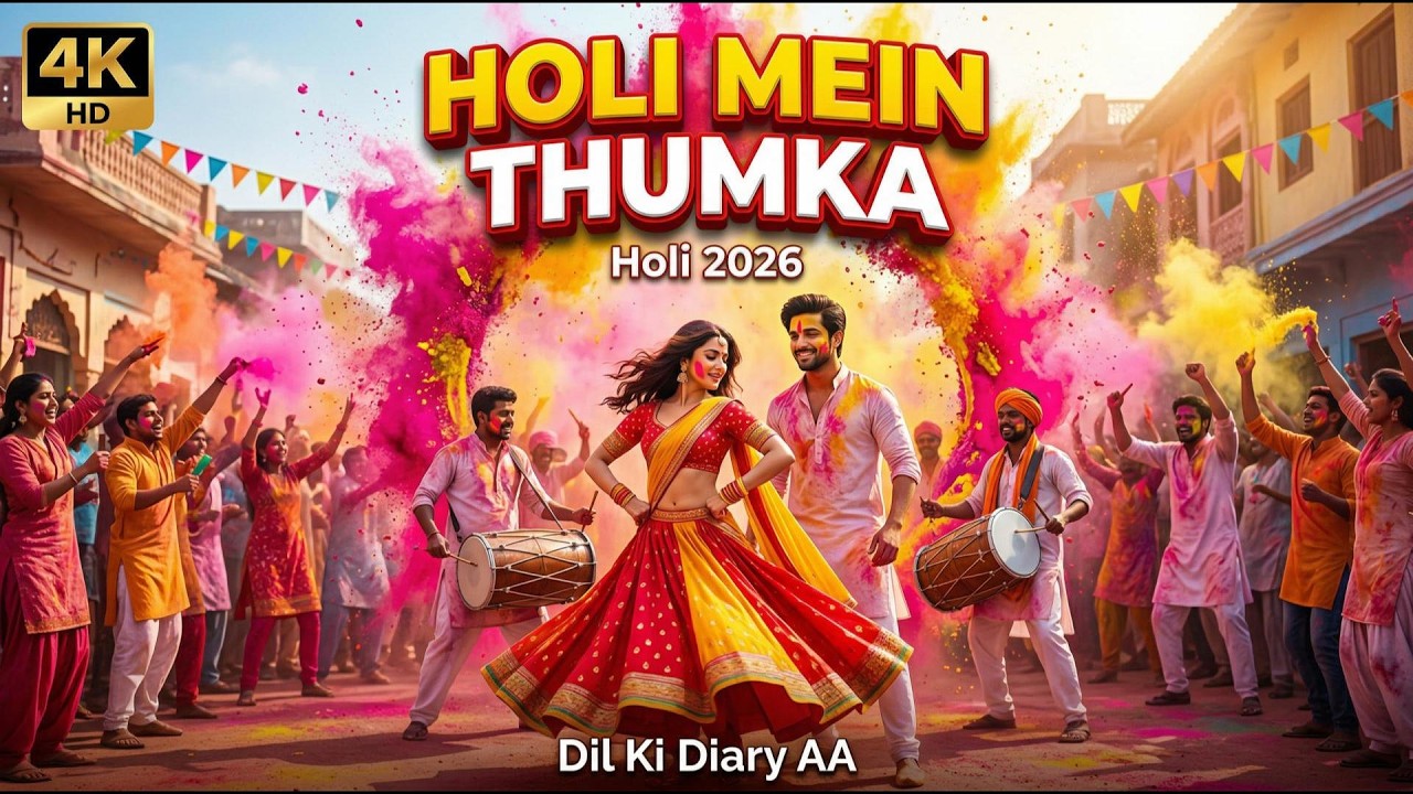 Holi Mein Thumka | Holi Song 2026 | Desi Dance Anthem | @Dil_Ki_Diary_AA