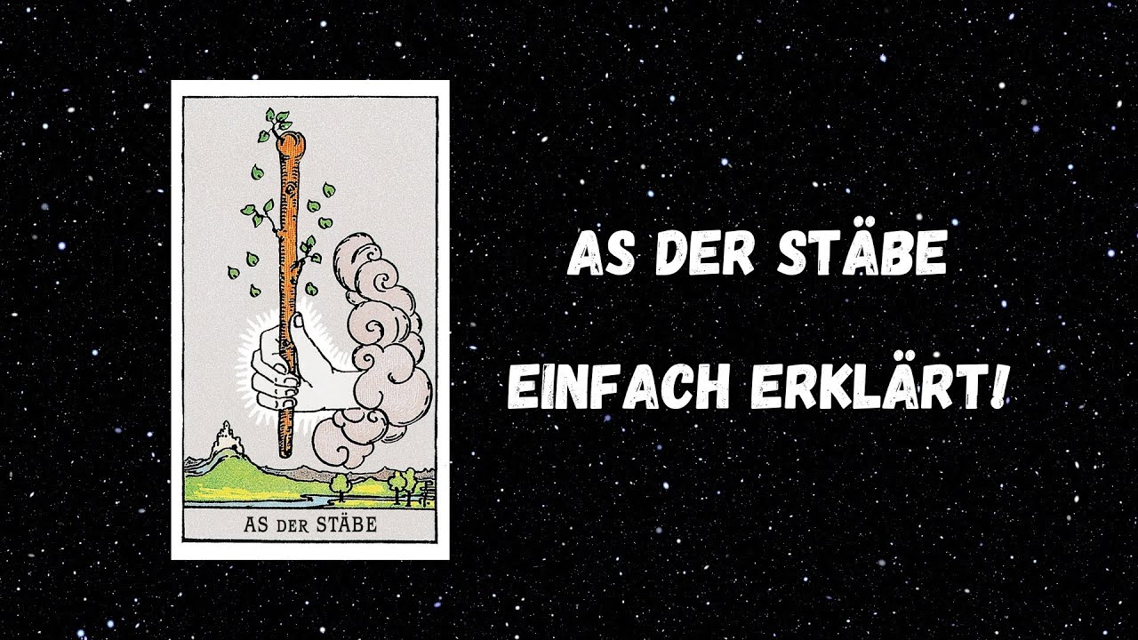 As der Stäbe - Einfach erklärt | Symbolik und Bedeutung | #tarotberlin #tarot #tarotkarten