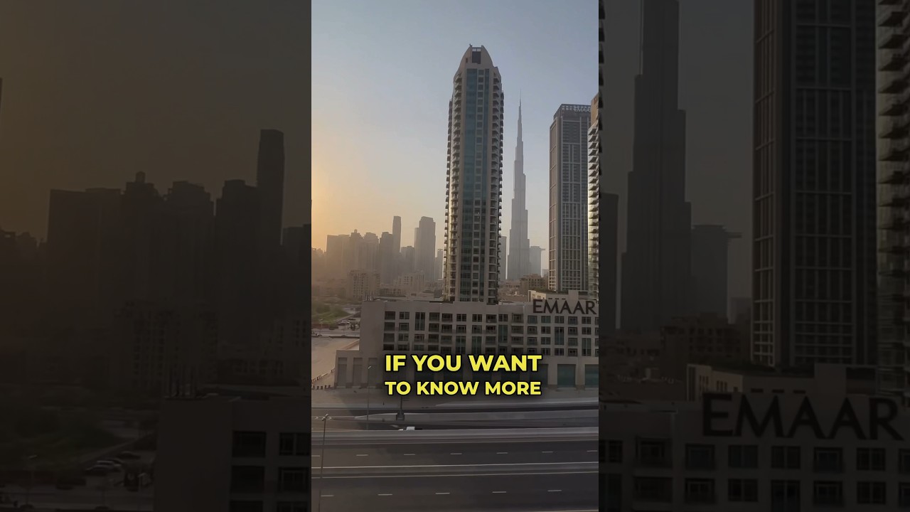 AED 3,500,000/- TWO BEDROOM WITH BURJ KHALIFA VIEW #tahirmajithia #realestate #dubairealestate