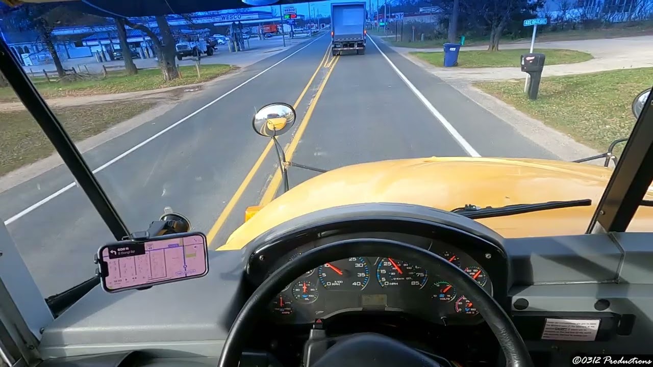 2006 BlueBird International 3300 SBCV School Bus W/ DT466E Driver POV