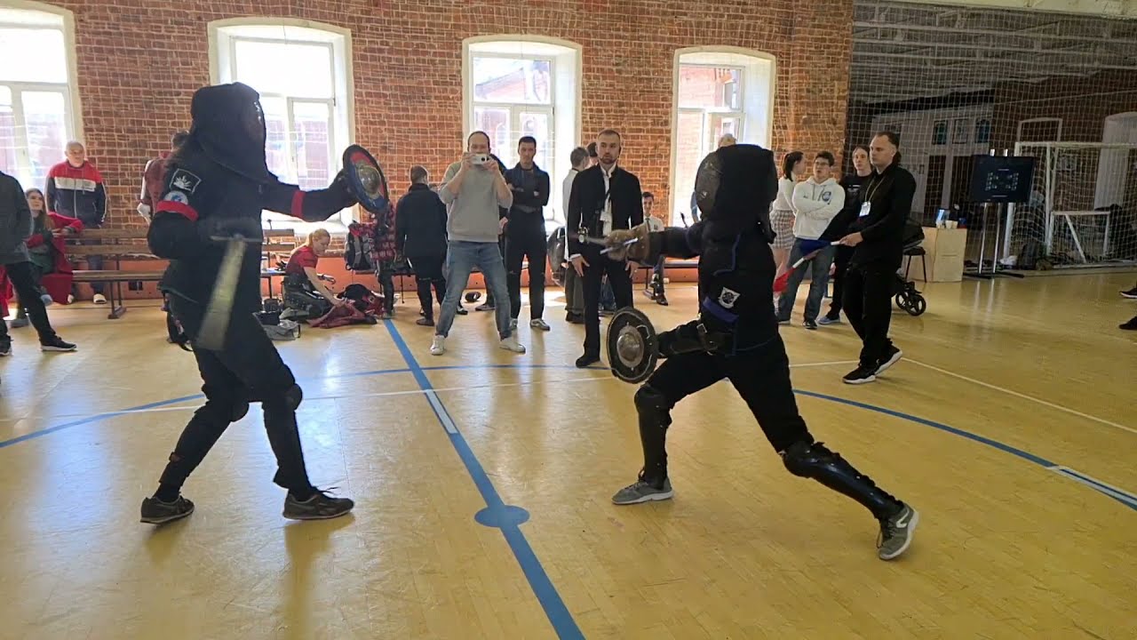 FechtTerra Dual 2021. Меч и баклер М final. Вадим Кравченко FFC Paladin vs Алексей Трекин MwS
