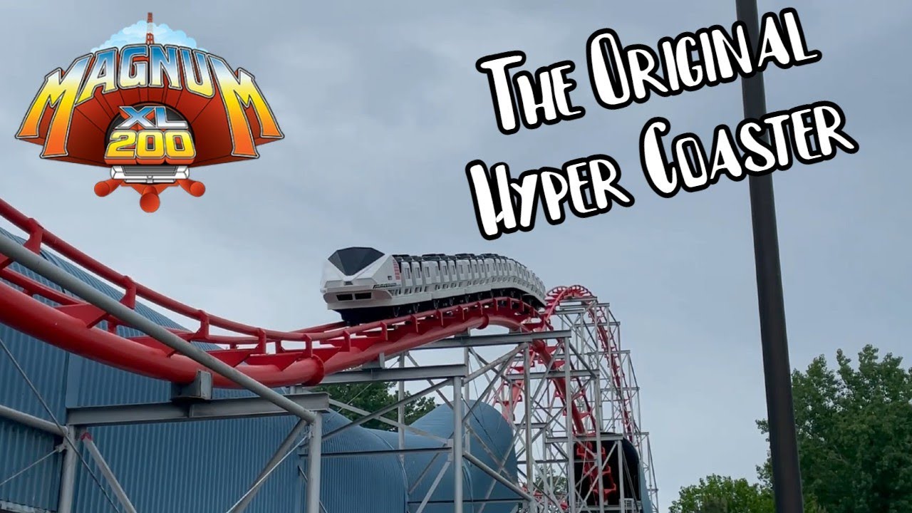 Magnum XL 200 Cedar Point The Original Hyper Coaster Review