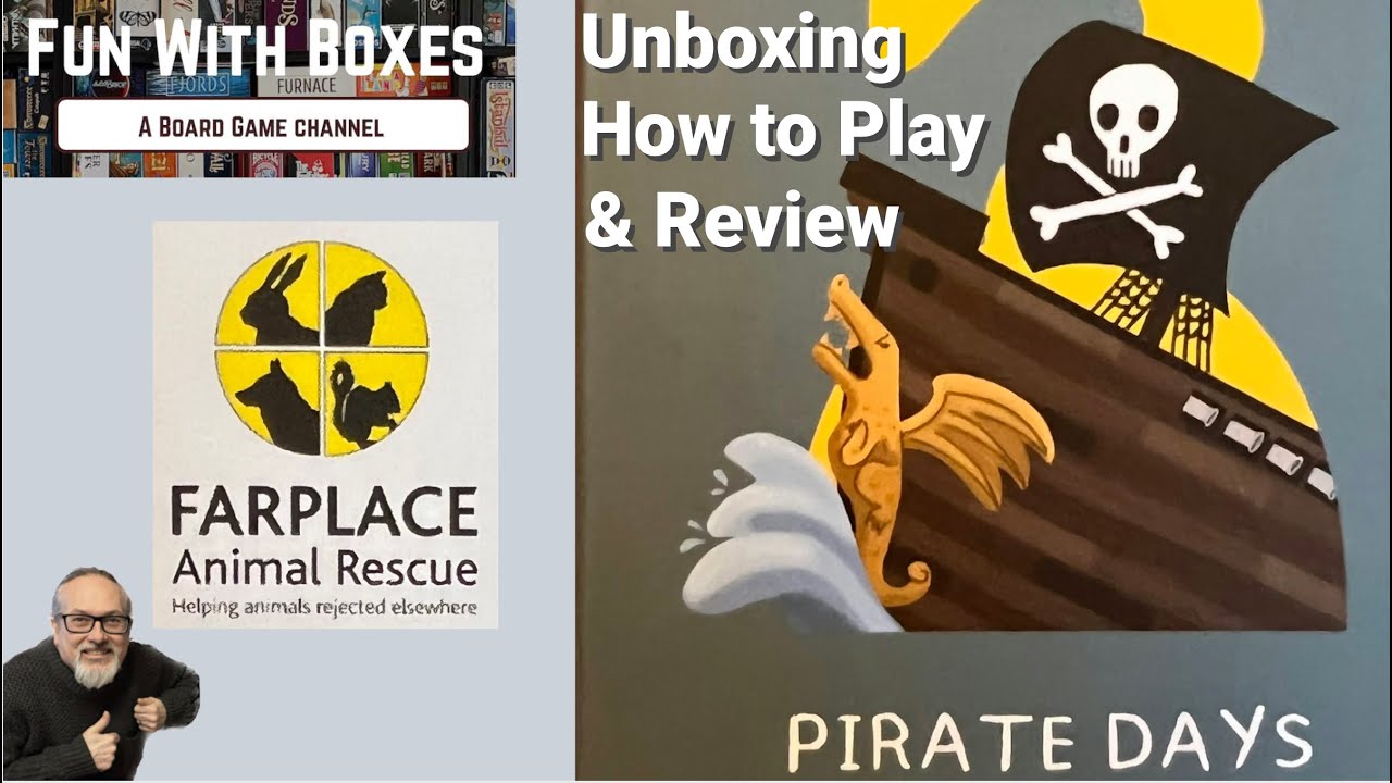 Pirate Days | Unboxing, How to Play & Review | Farplace Games | A  swashbuckling Card Game | Game 6
