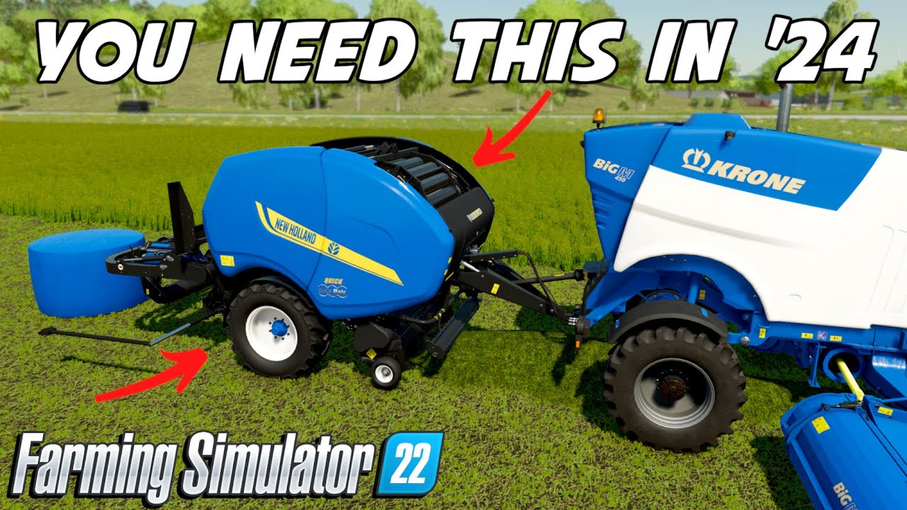 The QuickBale Is The Only Baler To Use In '24
