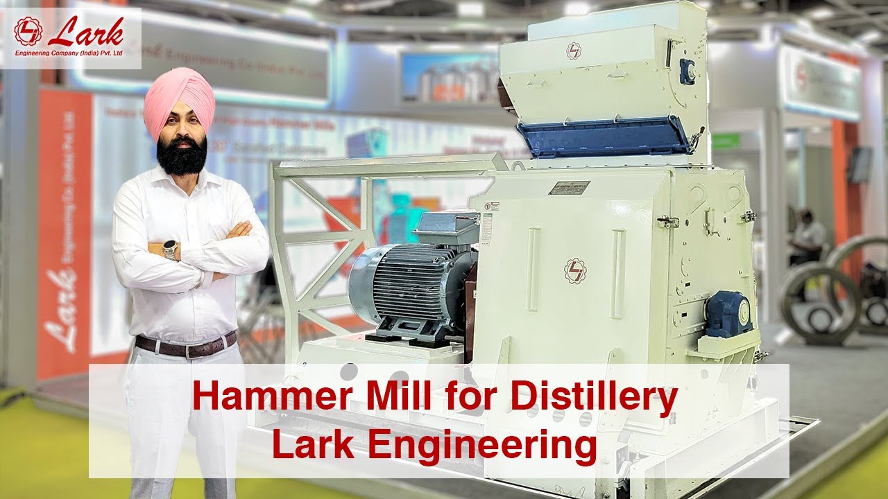 Hammer Mill for Distillery #distillery #distillation #ethanol #green #zerocarbon