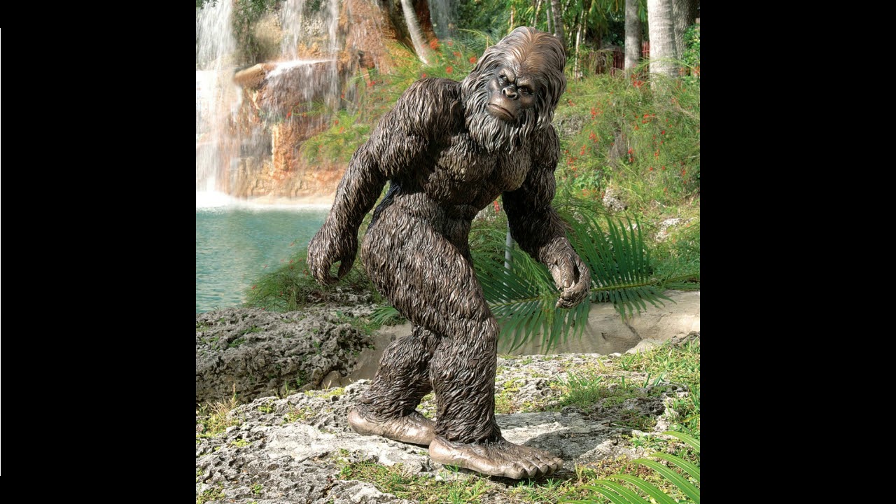 Design Toscano DB383049 Yeti The Bigfoot Garden Statue, Large, Brown