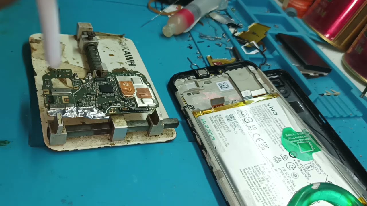 Cara Memperbaiki Vivo Y15S Mati Total