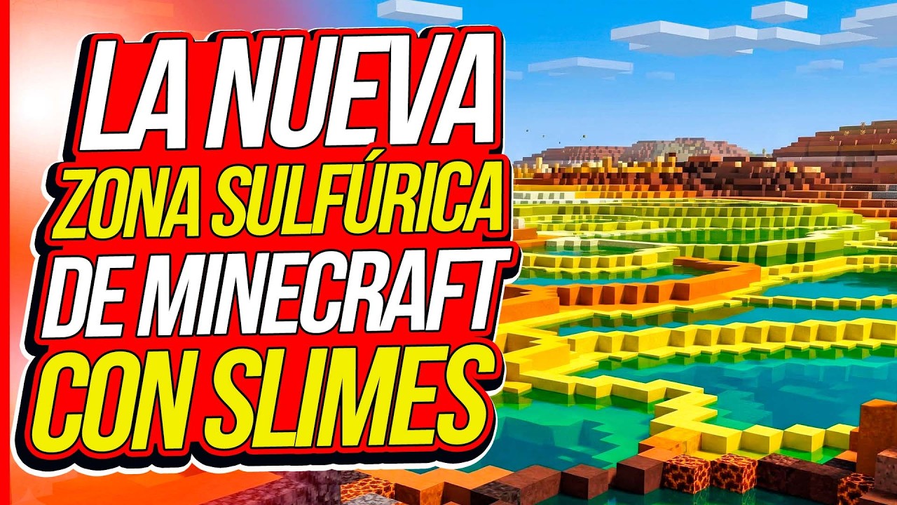 La nueva ZONA SULFURICA de Minecraft para el DROOP 2 ( esto es inesperado )