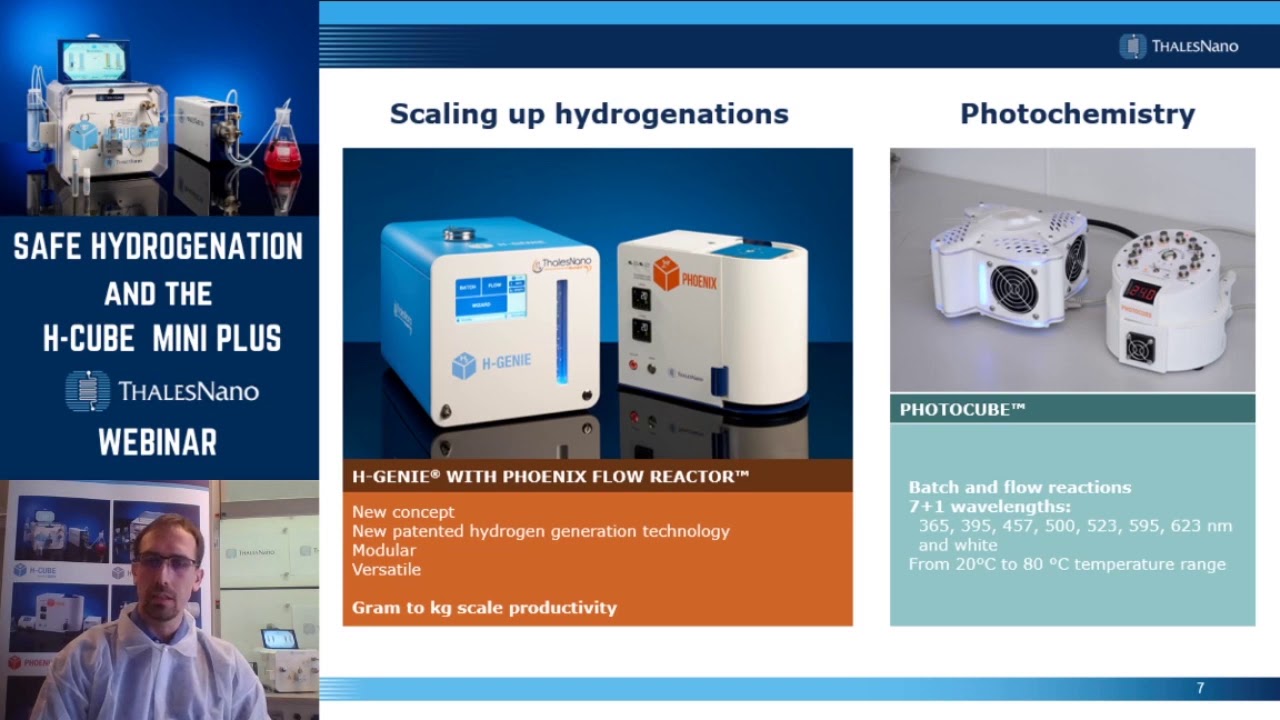 [Webinar] Safe Hydrogenation and the H-Cube Mini Plus