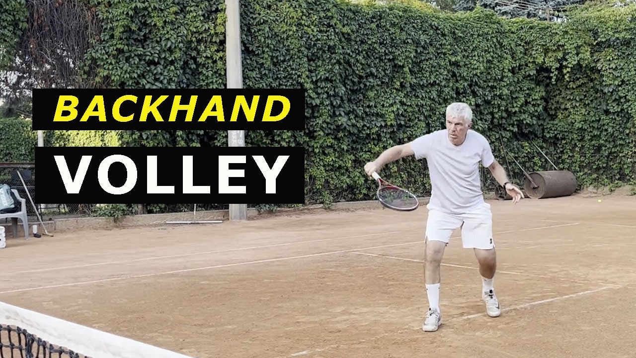 Mastering the Backhand Volley: Grip, Technique, and Footwork Tips