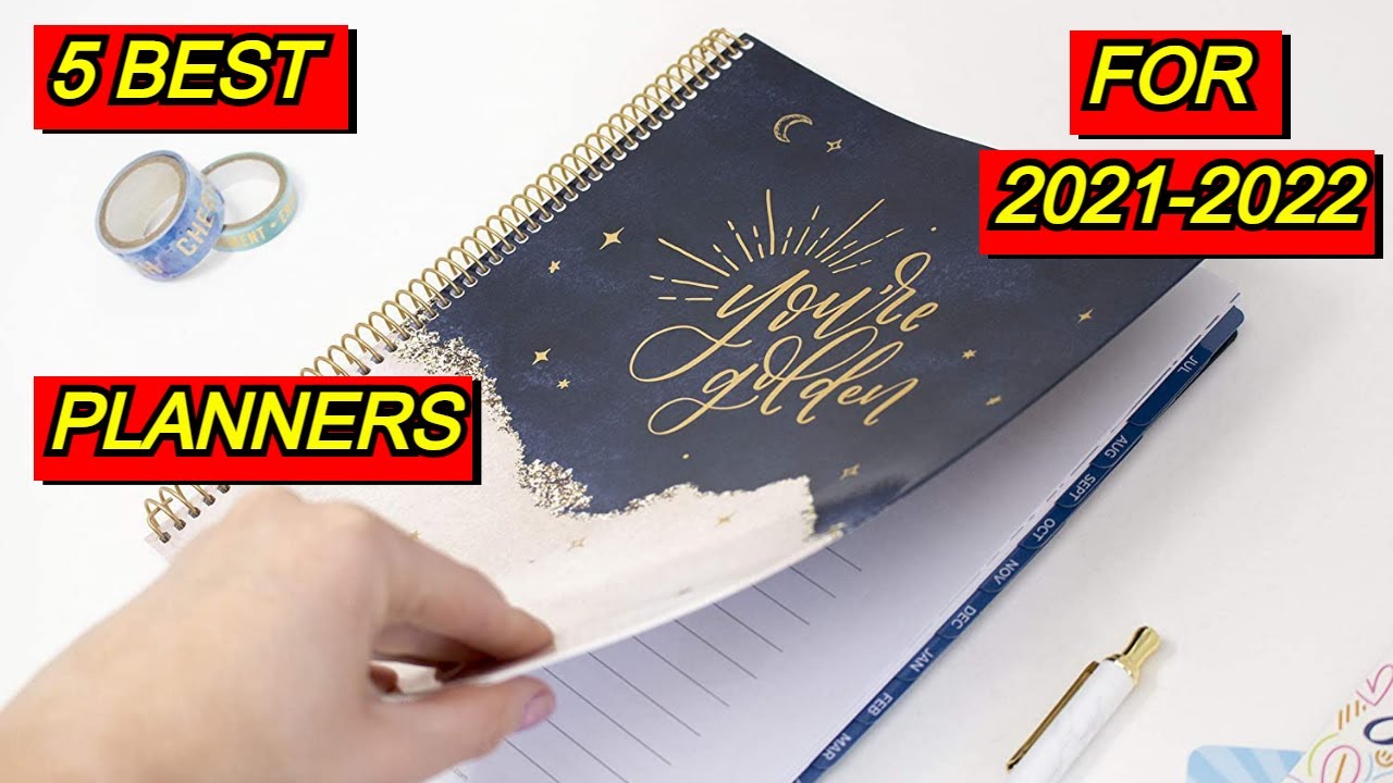 5 Best Planners for 2021-2022