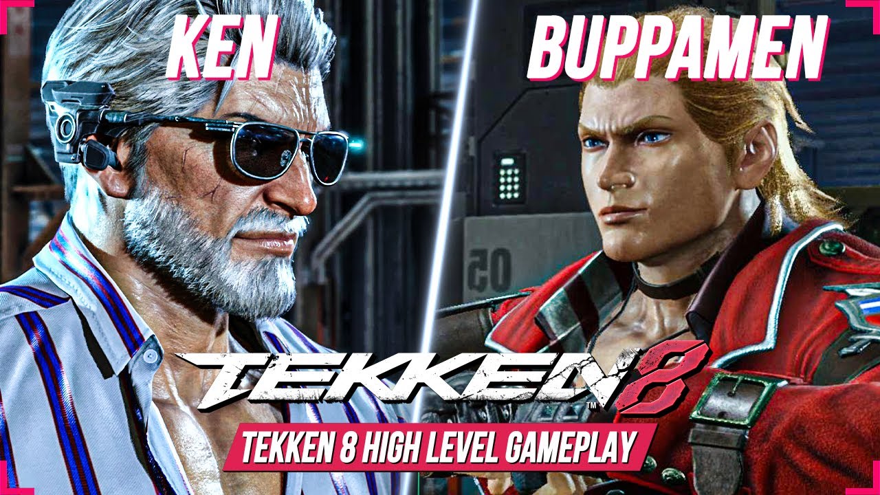 TEKKEN 8 ⚡ Кен (ВИКТОР) против Буппамена (СТИВ) 💪 Геймплей высокого уровня в T8