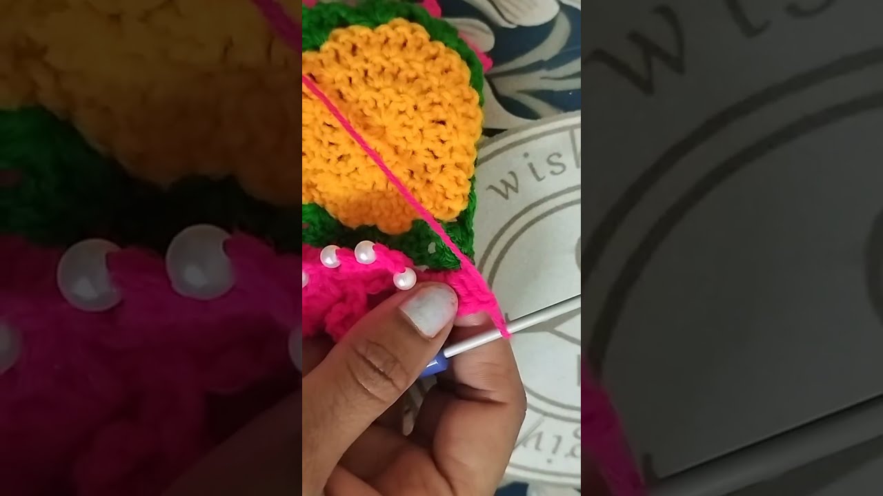 Twisting_threads is live. Border design for palcemats  with and without pearl charms 