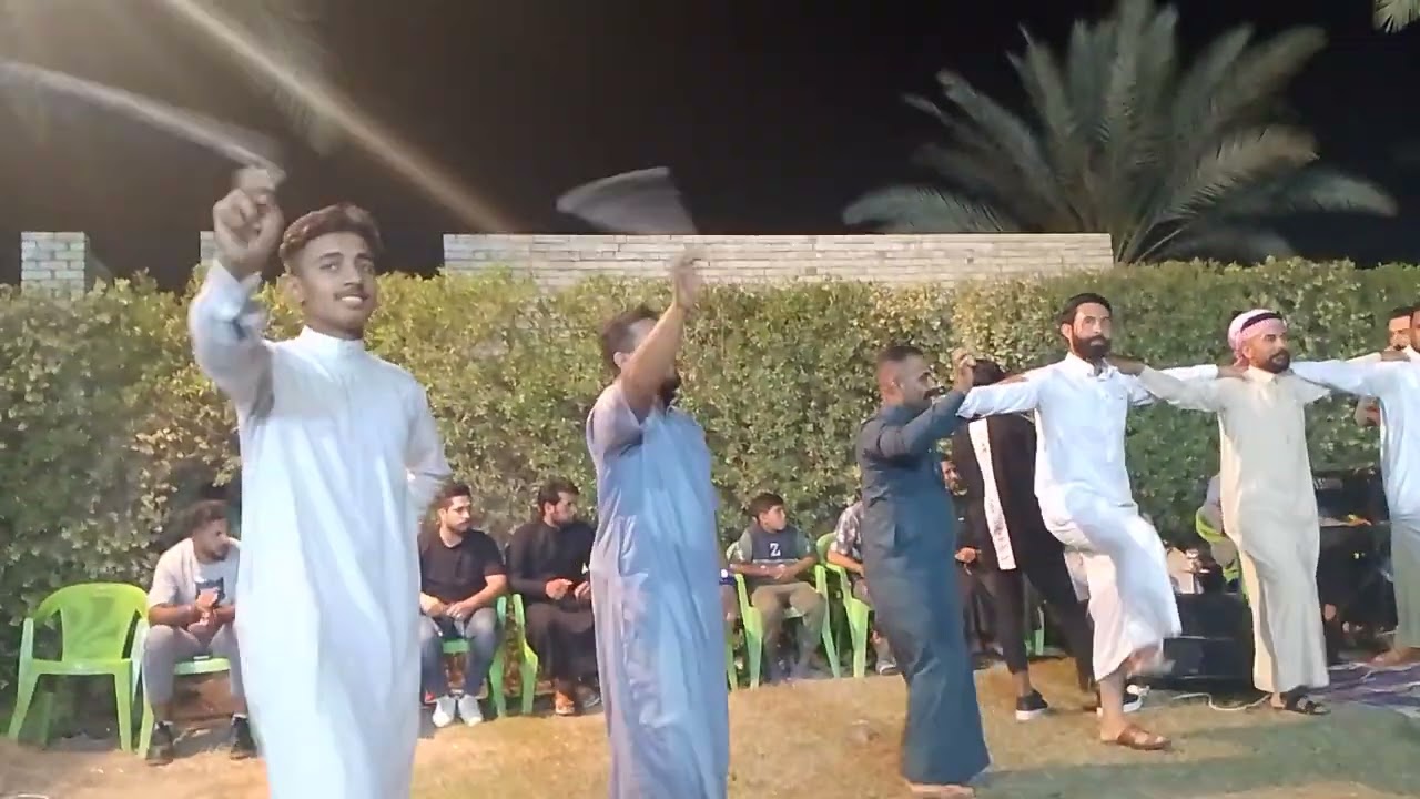 جوبي شباب البحمدان مع الفنان الكبير سمير العكيلي