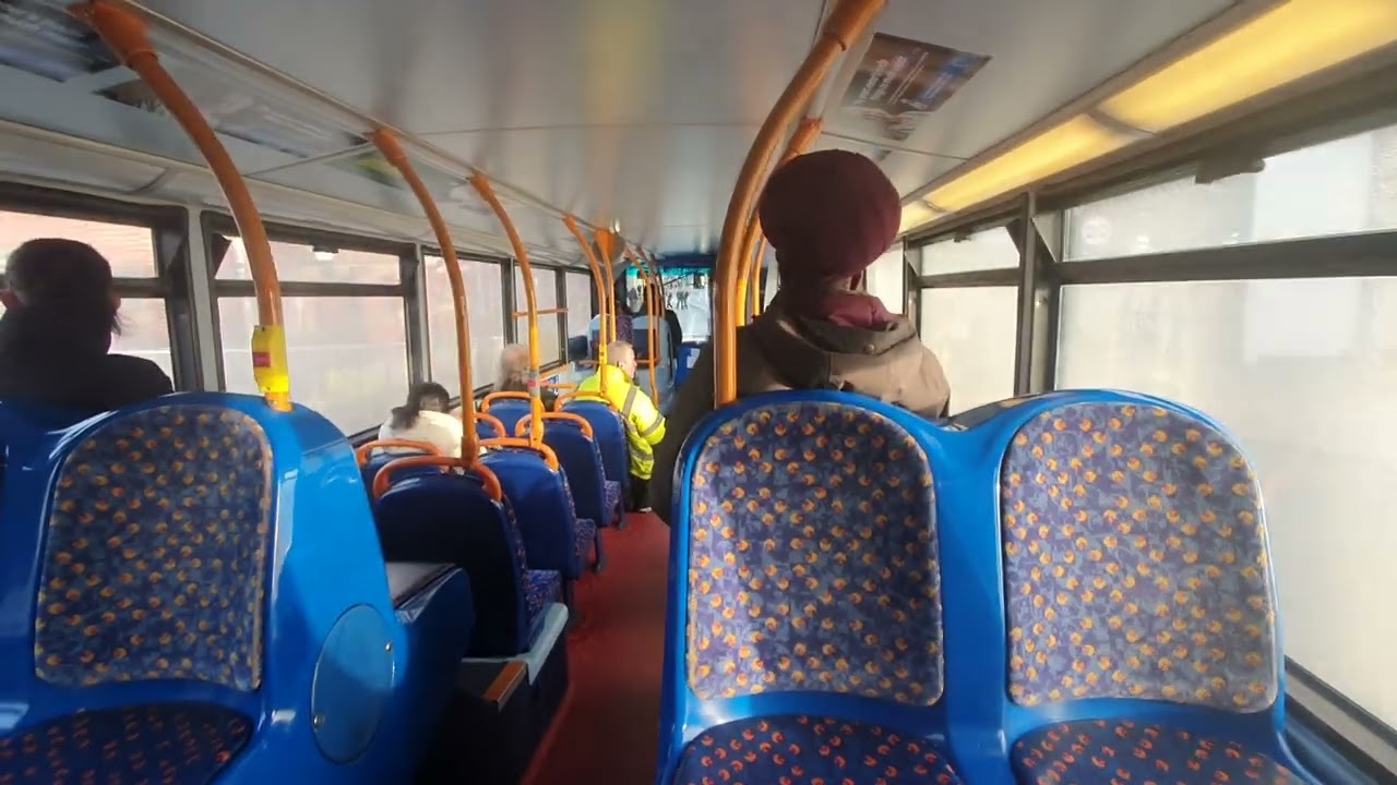 *Beast* Stagecoach Yorkshire Dennis Trident II E400 19514 (MX09 KSK) Route 52