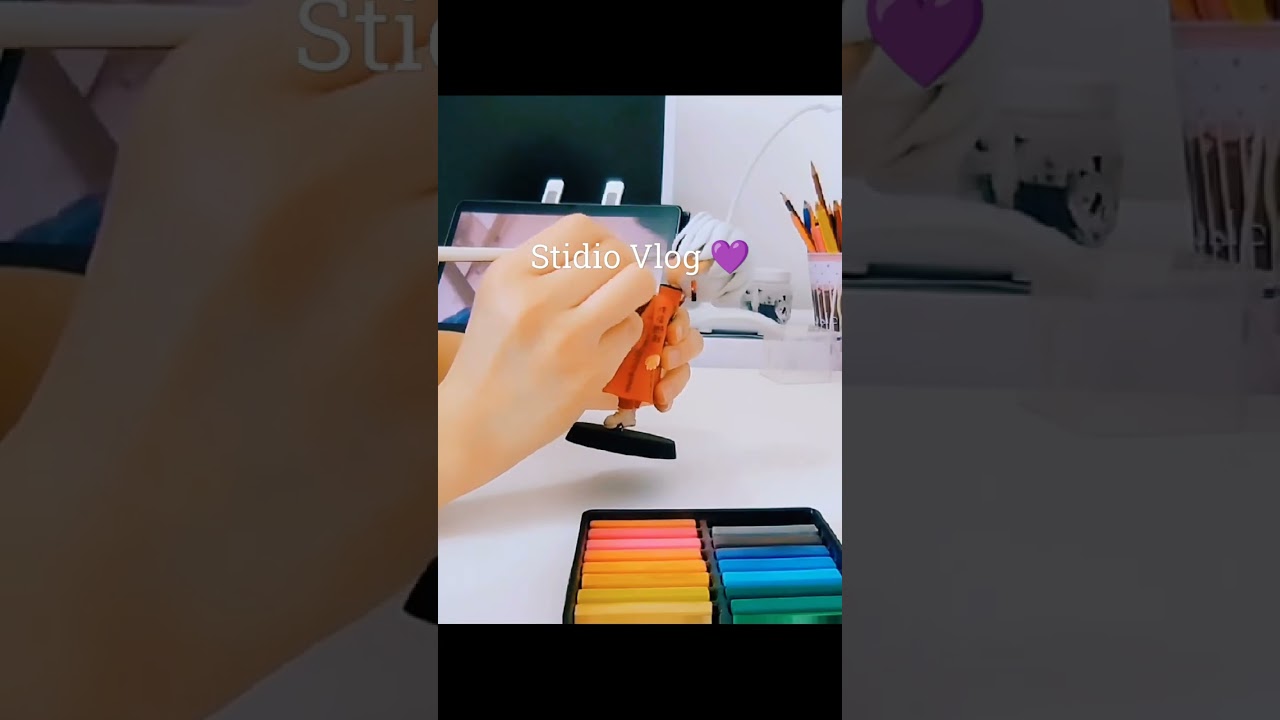 Studio Vlog preview 💜 making tokyo revengers figures 🎨 #animefigure #clayart #studiovlog #handmade