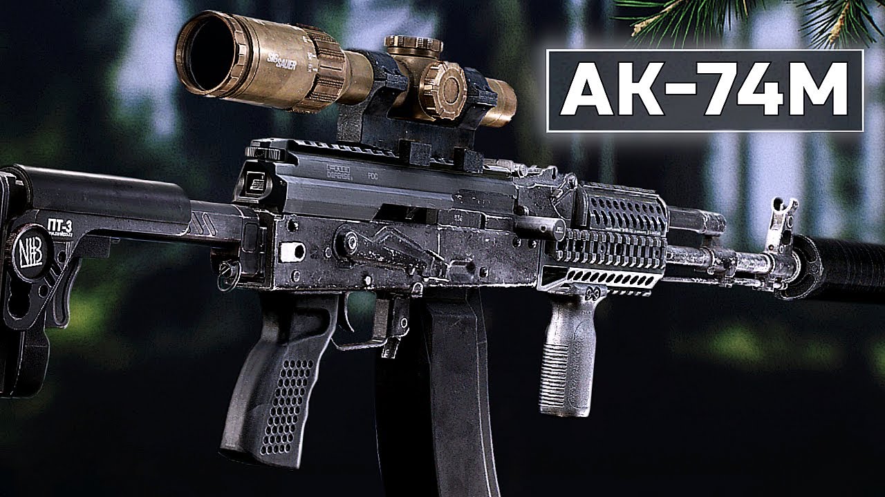 Эта сборка АК-74М просто потрясающая (боеприпасы BT)