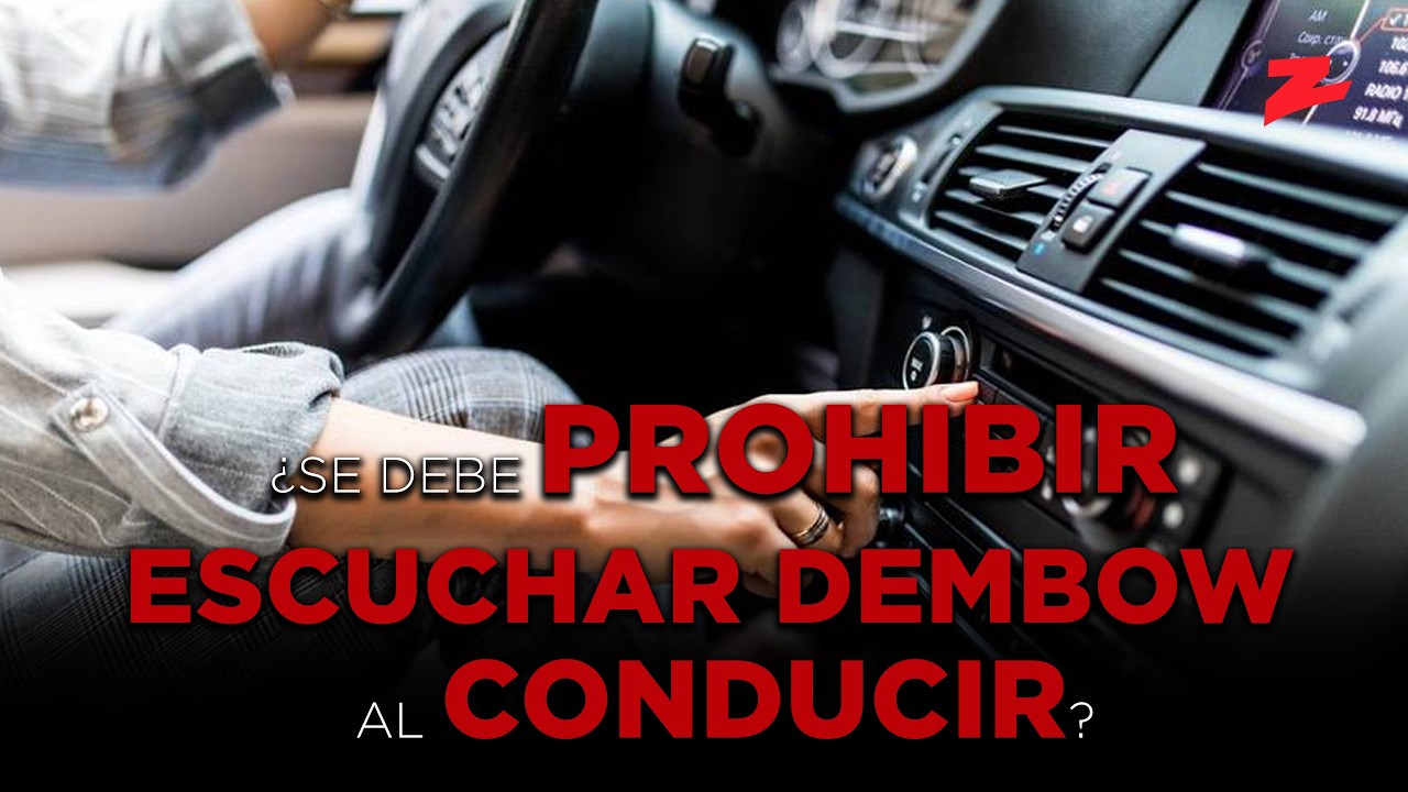 &iquest;Se debe prohibir escuchar dembow al conducir?