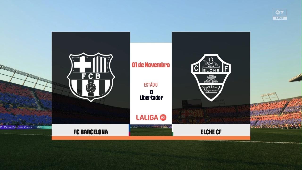 EAFC 26 - Barcelona vs Elche @Johan Cruyff