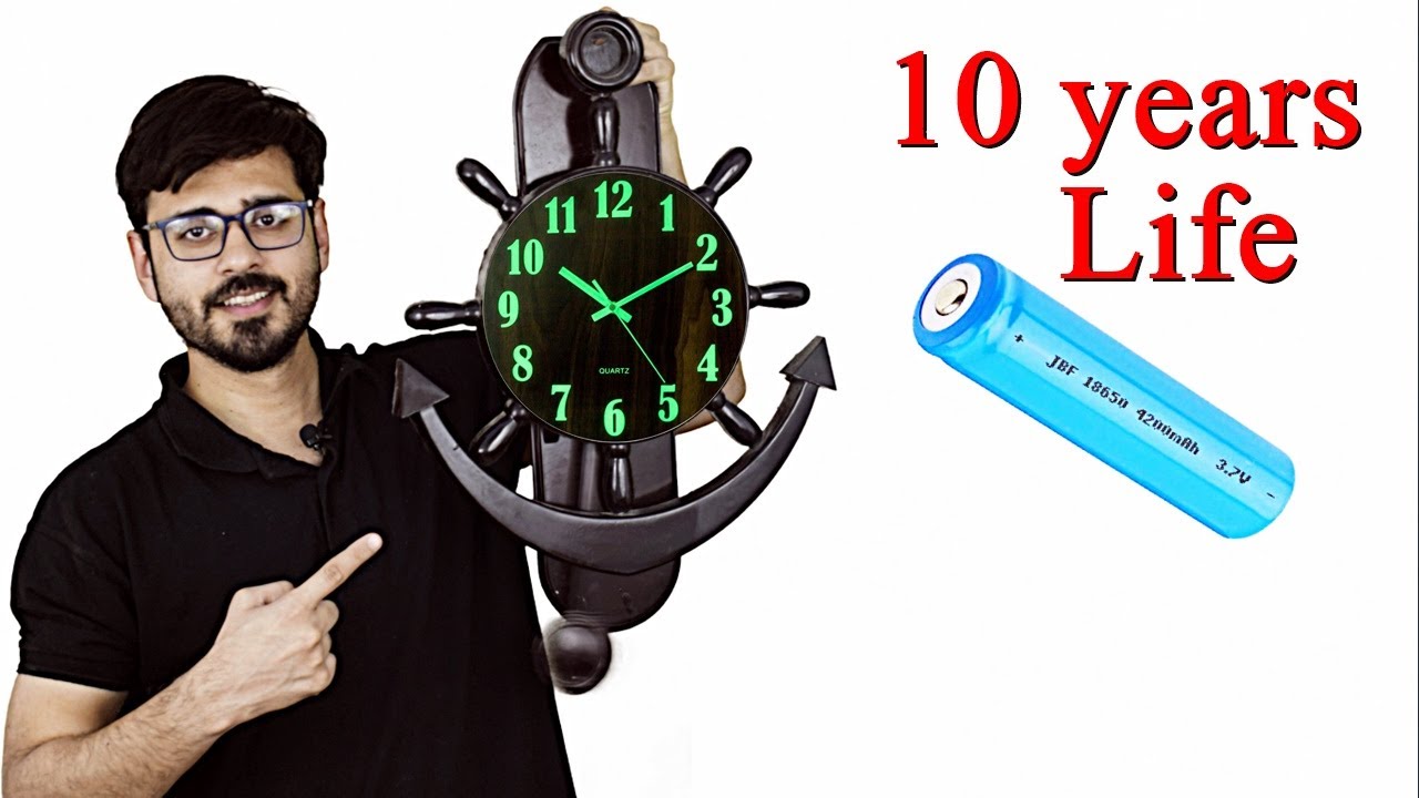 Life Time Wall Clock Battery