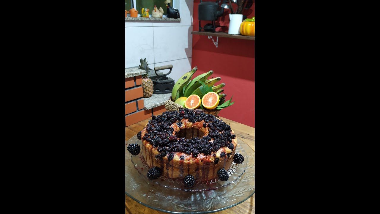 BOLO DE AMORA | RECEITAS DO CAMPO