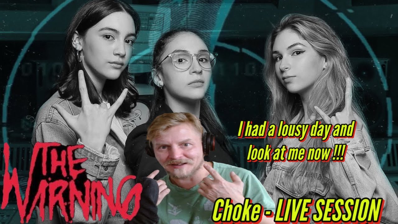 Johi REACTS to The Warning - Choke LIVE SESSION