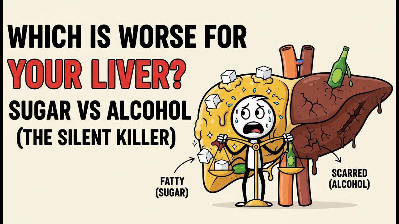 Sugar vs. Alcohol: Which is the Silent Killer for Liver Health?