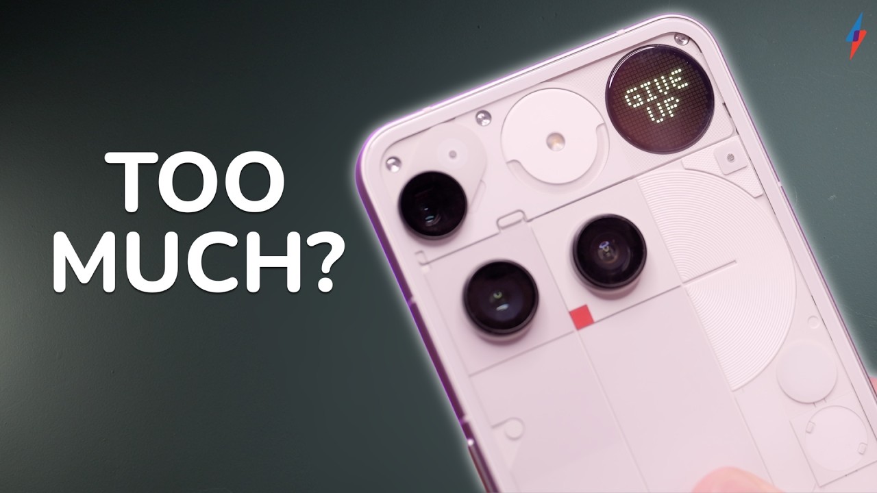 Nothing Phone 3 review | Too MUCH?