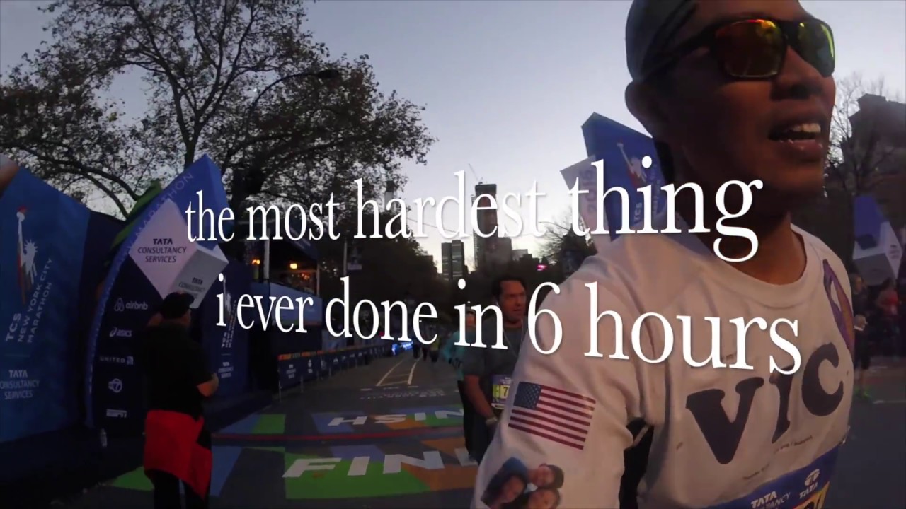 2016 NYC Marathon- A below average, first time Marathoner finishing at 