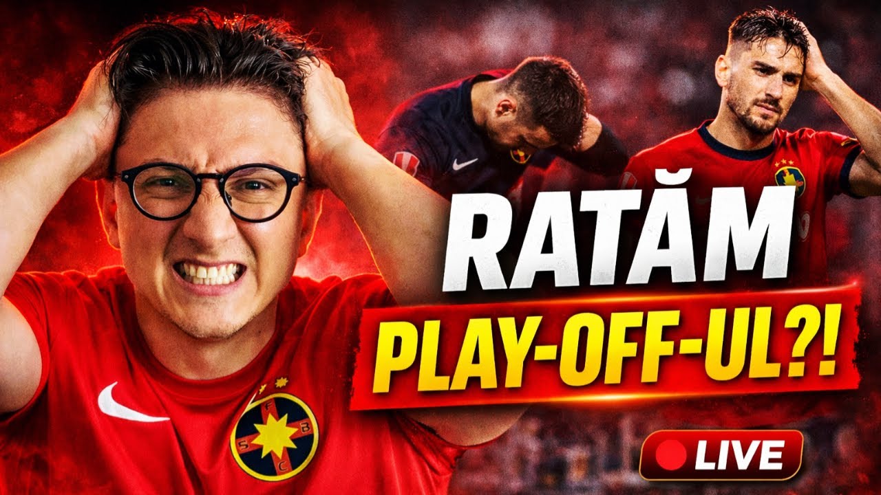 FCSB, în pericol de play-off? Ce se întâmplă după meciul cu Craiova | LIVE