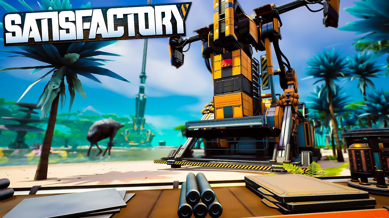GETTING STARTED!! Brand new save in SATISFACTORY Update 6 - Part 1