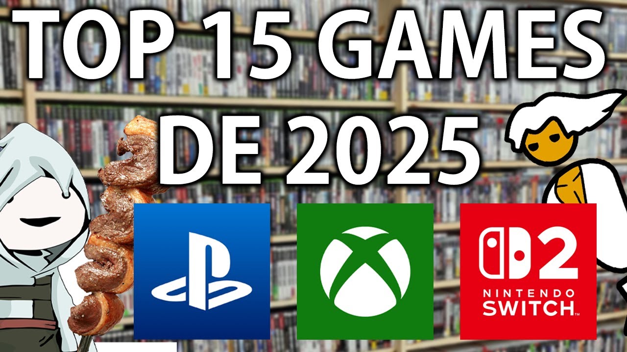 MEU TOP 15 GAMES DE 2025!!!!!!!!