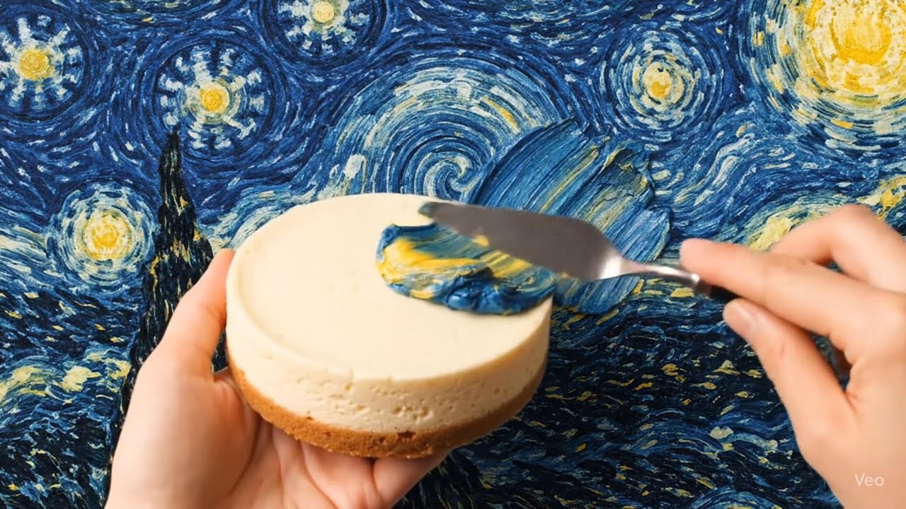 The Canvas to Cuisine Chronicles🎨#asmr #satisfying #relaxing #art    #foodasmr #fruit  #aivideo