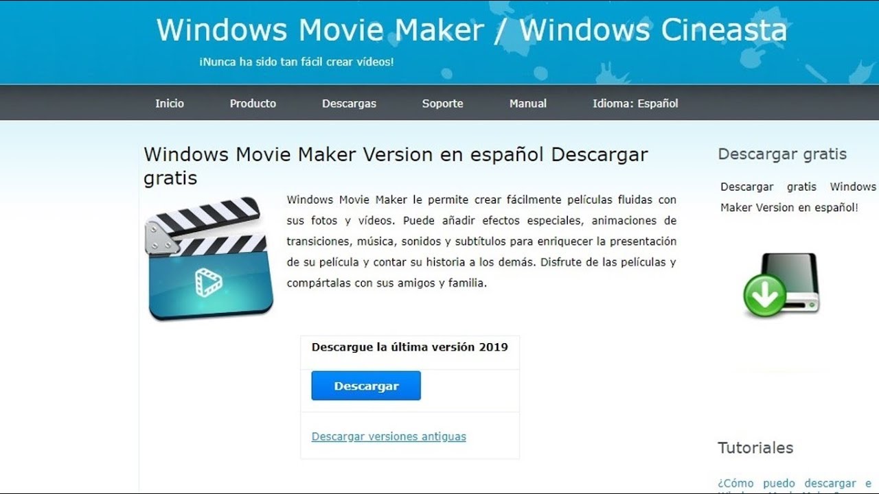 ¿Una nueva estafa con Windows Movie Maker? | Repasando una página con 