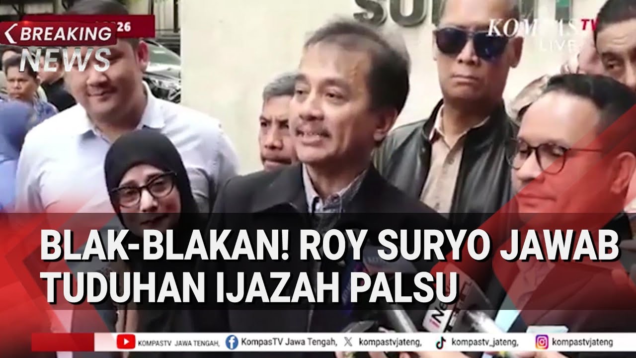 Roy Suryo Jawab Tuduhan Ijazah Palsu hingga Diduga Terlibat Kasus Korupsi Hambalang