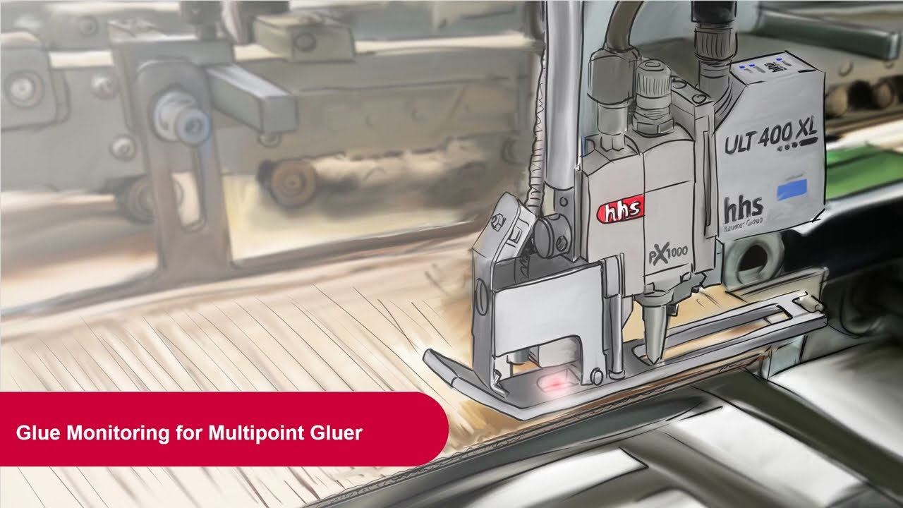ULT400 XL Adhesive monitoring for Multipoint Gluer