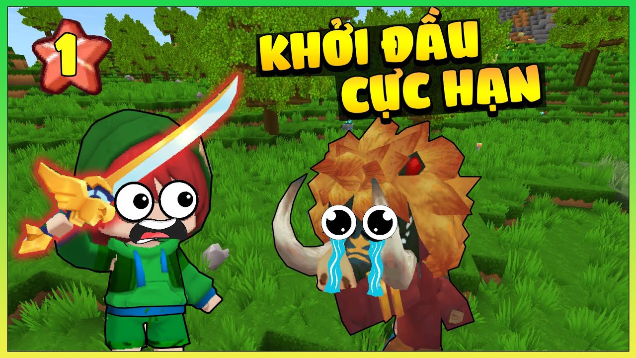 SINH TỒN CỰC HẠN #1: KHỞI ĐẦU THUẬN LỢI TRONG SINH TỒN SIÊU KHÓ MINI WORLD