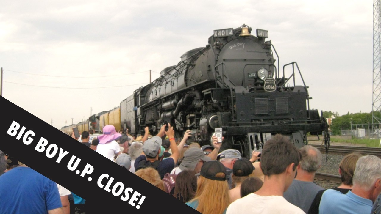 UP's 4014 Big Boy in Roseville!