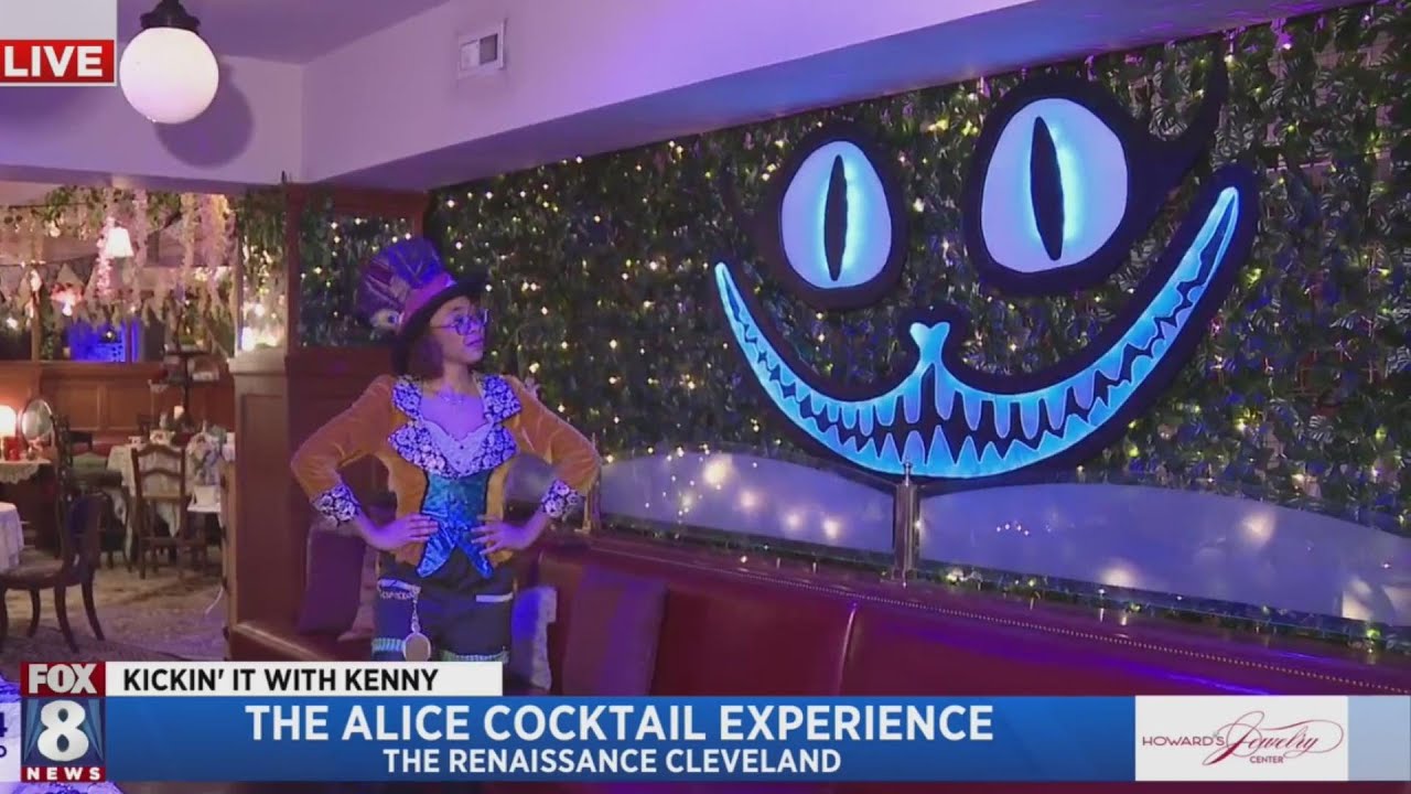 Kenny peeks into the rabbit hole at 'Alice in Wonderland' immersive experience