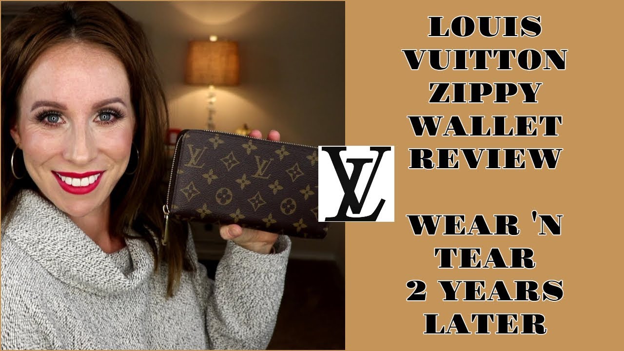 Обзор кошелька Louis Vuitton Zippy | Износ после 2 лет использования