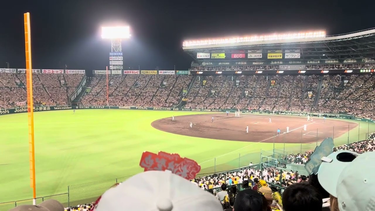 阪神タイガース　阪神甲子園球場　チャンス襲来