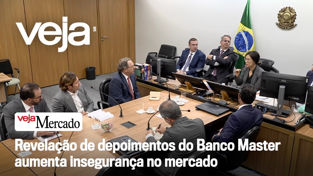 Revelação de depoimentos do Banco Master aumenta insegurança no mercado | Mercado