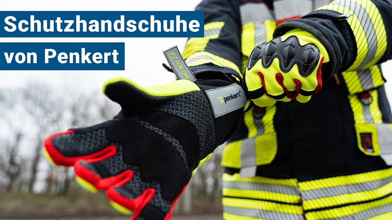 Maximaler Schutz: Feuerwehrhandschuhe von Penkert