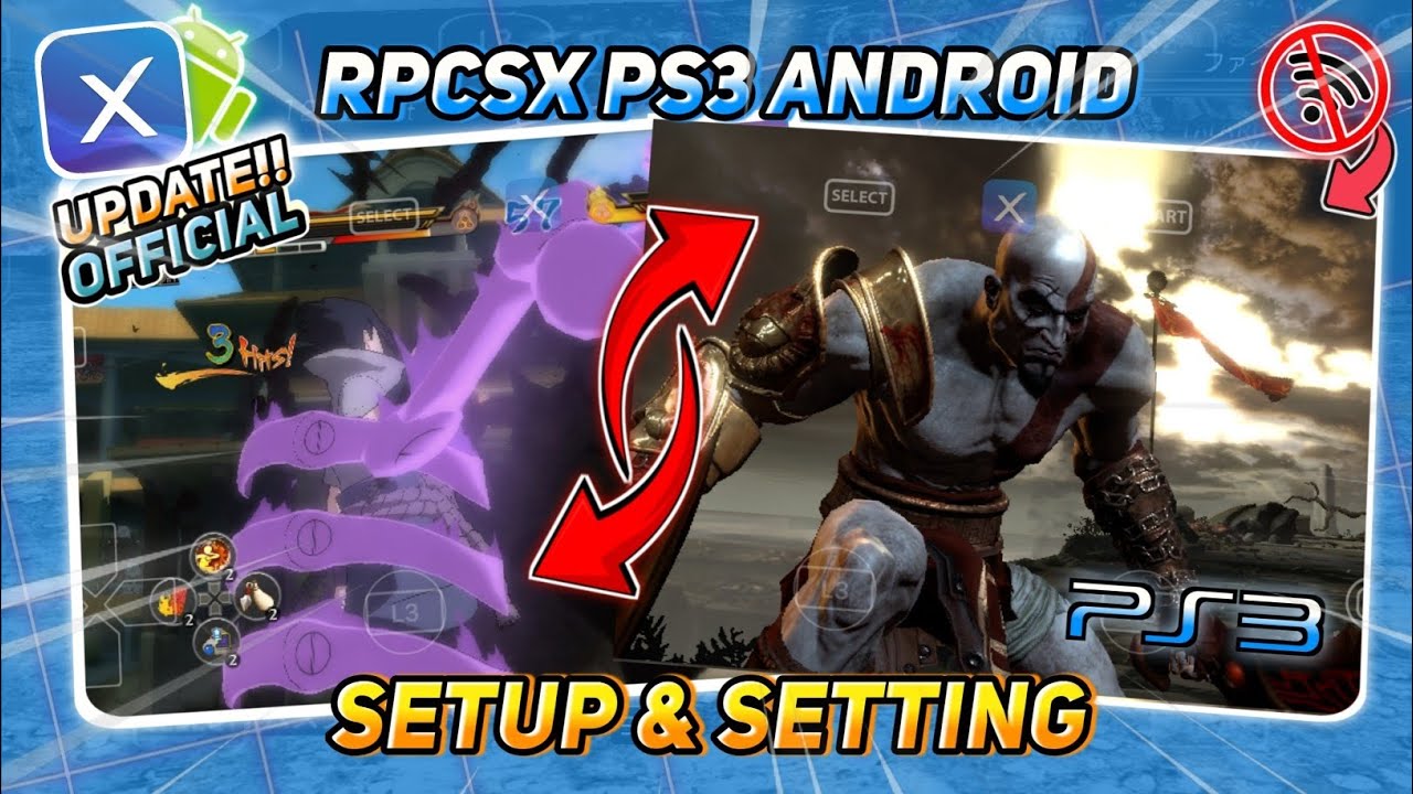 UPDATE!! RPCSX PS3 Android Offline Official Update Full SetUp & Setting!! 