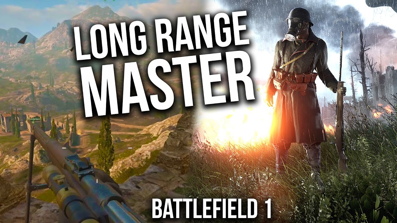 BATTLEFIELD 1 LONG RANGE SNIPER SWEET SHOTS | BF1 Scout Gameplay