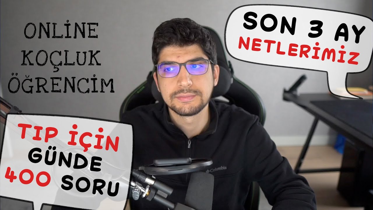 SON 3 AYDA YKS | Derece Yapmak ve Tıp Kazanmak