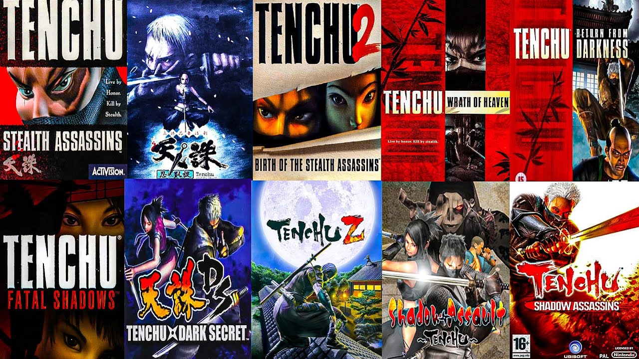 The Evolution of TENCHU Games (1998-2010)