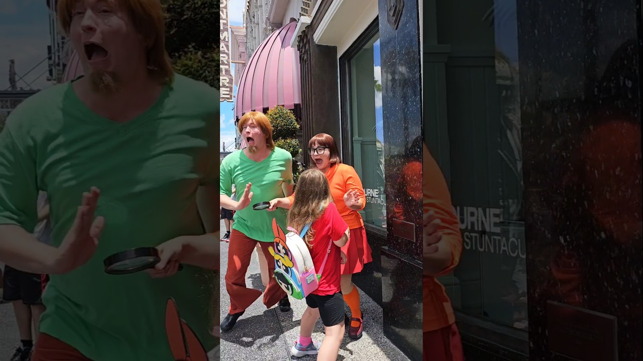 Beetlejuice Scared the Scooby Doo Gang at Universal Studios Florida