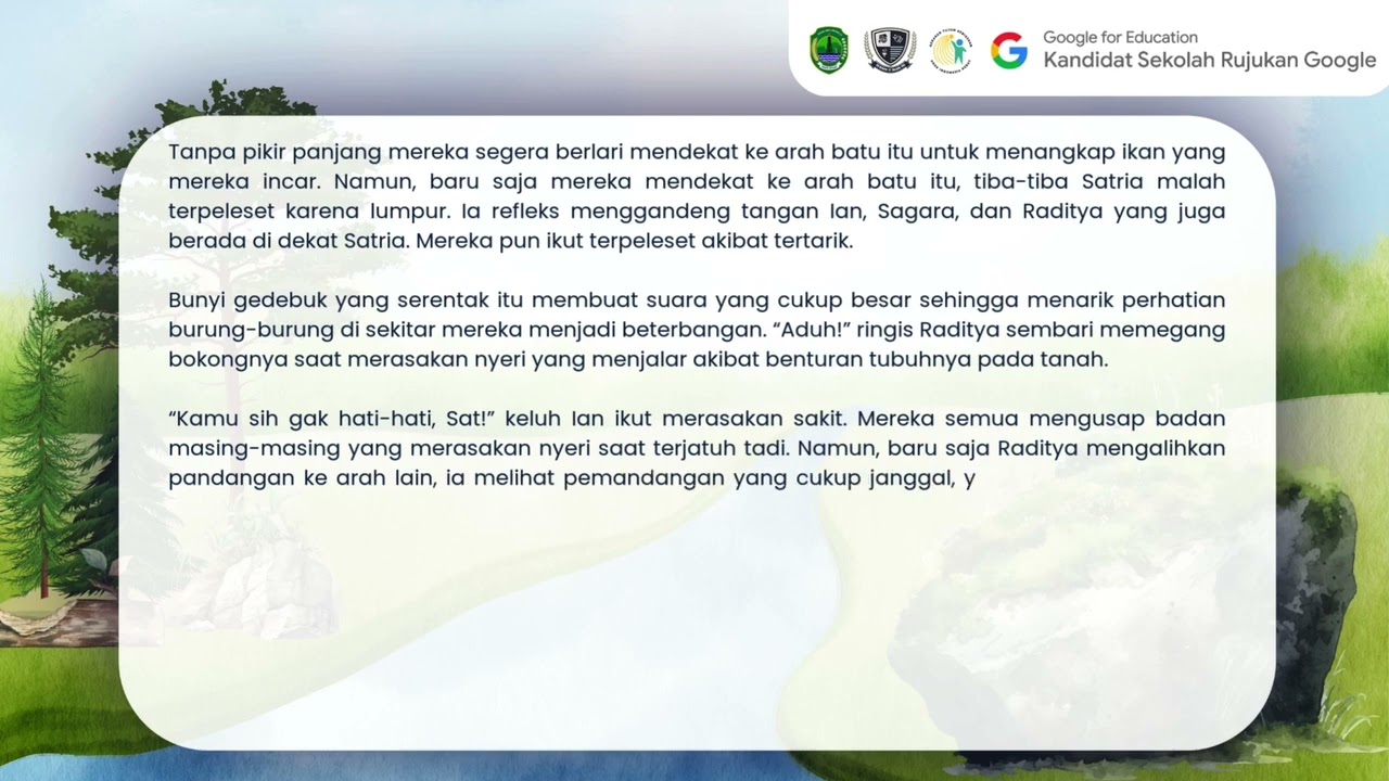 Juara 1 Menulis Cerita FLS3N 2025 Kab. Penukal Abab Lematang Ilir (Bulan Qarieen Oktavianto)